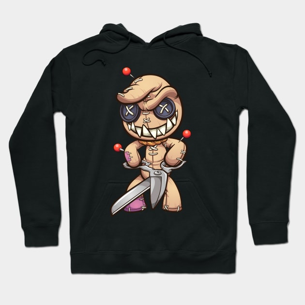 Voodoo Doll Hoodie by memoangeles